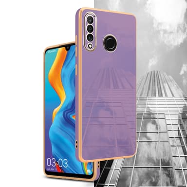 Huawei P30 LITE Suojakuori Case Cover (Violetti)
