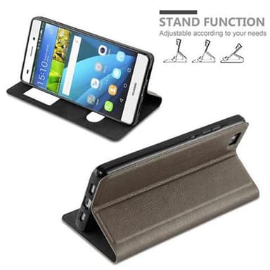 Lompakkokotelo Huawei P8 LITE 2015 Case (Ruskea)
