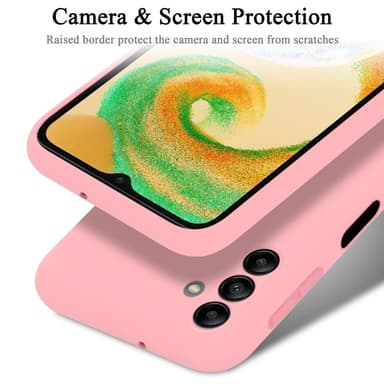 Samsung Galaxy A04s Suojakuori Kotelo (Vaaleanpunainen)