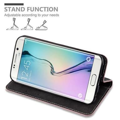 Samsung Galaxy S6 EDGE Suojakuori (Vaaleanpunainen)