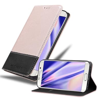 Samsung Galaxy S6 EDGE Suojakuori (Vaaleanpunainen)