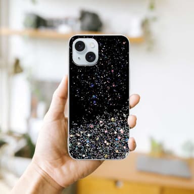 iPhone 15 PLUS Suojakuori Kotelo (Musta)