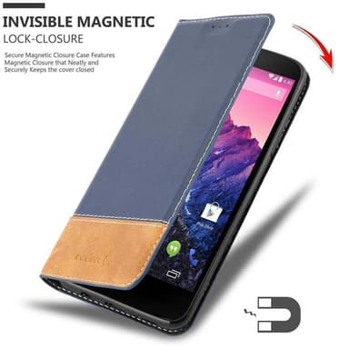 LG Google NEXUS 5 Suojakuori Case (Sininen)