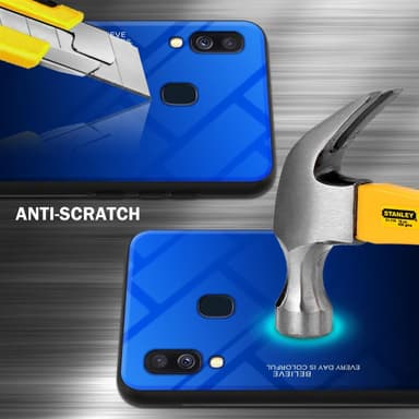 Suojakuori Samsung Galaxy A40 Kotelo (Musta)