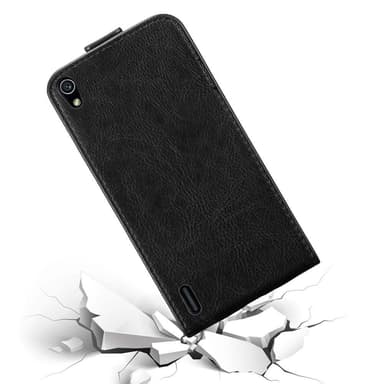 Huawei ASCEND P7 Suojakuori Lompakkokotelo (Musta)