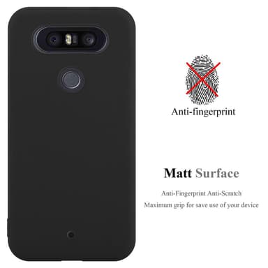 Suojakuori LG Q8 Kotelo (Musta)