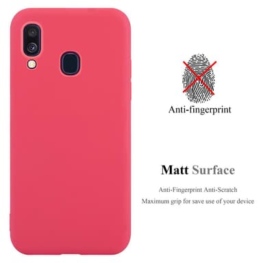 Suojakuori Samsung Galaxy A40 Kotelo (Punainen)
