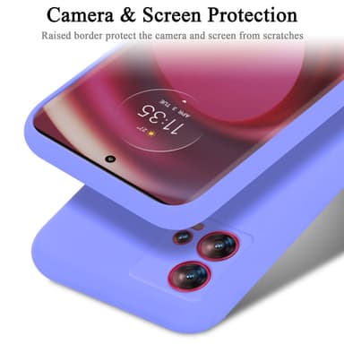 Motorola EDGE 30 FUSION Suojakuori Kotelo (Violetti)