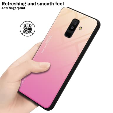 Suojakuori Samsung Galaxy A6 PLUS 2018 Kotelo (Musta)