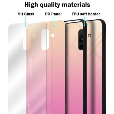Suojakuori Samsung Galaxy A6 PLUS 2018 Kotelo (Musta)