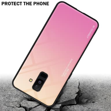 Suojakuori Samsung Galaxy A6 PLUS 2018 Kotelo (Musta)