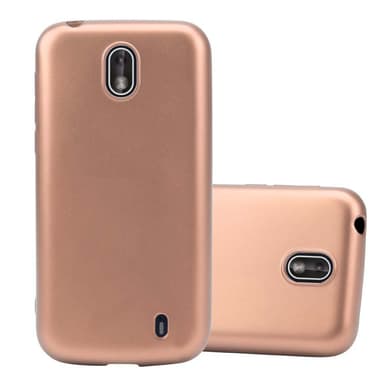 Nokia 1 2018 Suojakuori Kotelo (Vaaleanpunainen)