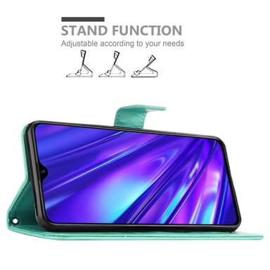 Realme 5 / 5i / 6i / C3 Suojakuori Lompakkokotelo