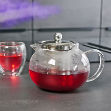 Teekannu Karahvi Kahvipannu Borosilikaattilasi 800ml