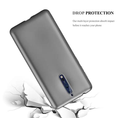 Nokia 8 2017 Suojakuori Kotelo (harmaa)