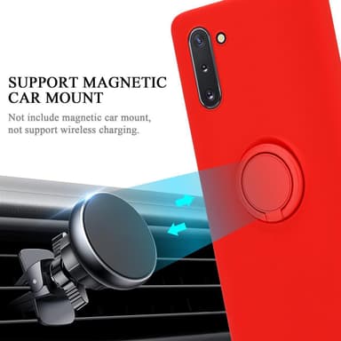 Samsung Galaxy NOTE 10 Suojakuori Kotelo (Punainen)