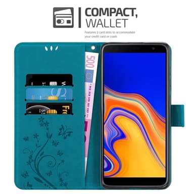 Samsung Galaxy J4 PLUS Suojakuori Lompakkokotelo