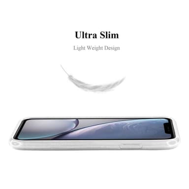 iPhone XR Suojakuori Kotelo (Hopea)