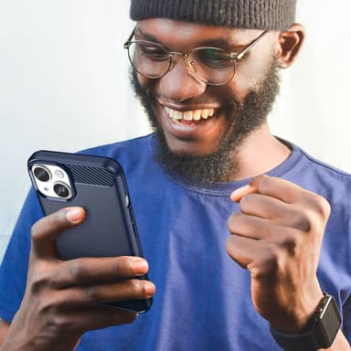Suojakuori iPhone 14 Kotelo (Sininen)