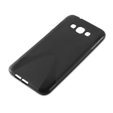 Samsung Galaxy A8 2015 Suojakuori Cover (Musta)