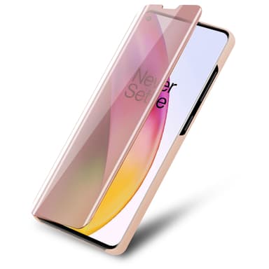 Suojakuori OnePlus 8 Lompakkokotelo (Vaaleanpunainen)