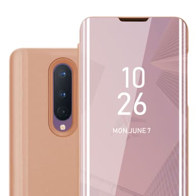 Suojakuori OnePlus 8 Lompakkokotelo (Vaaleanpunainen)
