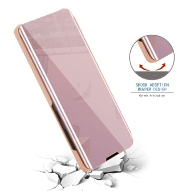 Suojakuori OnePlus 8 Lompakkokotelo (Vaaleanpunainen)