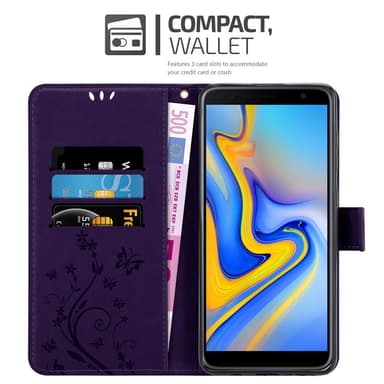 Samsung Galaxy J6 PLUS Suojakuori Lompakkokotelo
