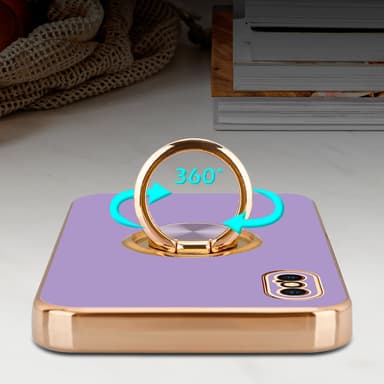 iPhone XS MAX Suojakuori Kotelo (Violetti)