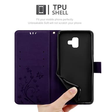 Samsung Galaxy J6 PLUS Suojakuori Lompakkokotelo