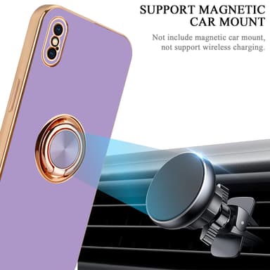 iPhone XS MAX Suojakuori Kotelo (Violetti)