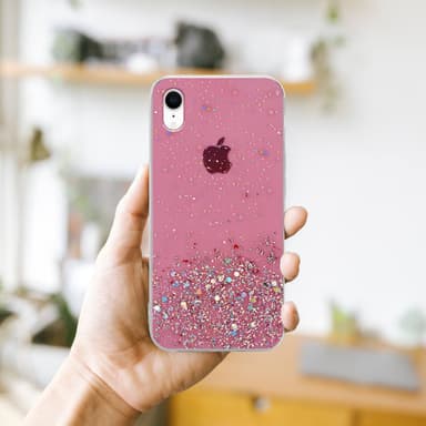 iPhone XR Suojakuori Kotelo (Vaaleanpunainen)