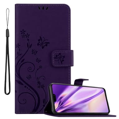 Honor 8X Suojakuori Lompakkokotelo (Violetti)