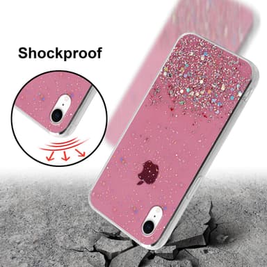 iPhone XR Suojakuori Kotelo (Vaaleanpunainen)