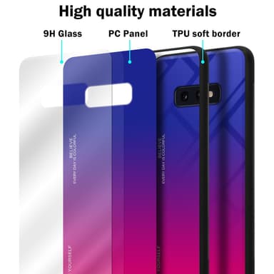 Suojakuori Samsung Galaxy S10e Kotelo (Musta)