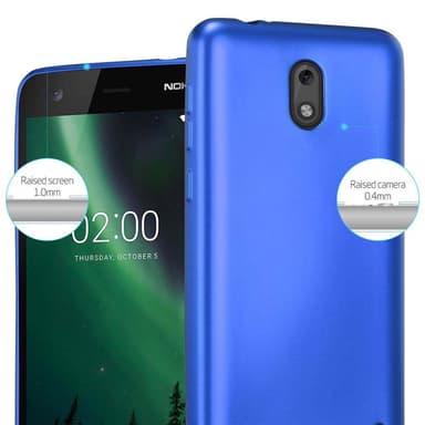 Nokia 2 2017 Suojakuori Kotelo (Sininen)