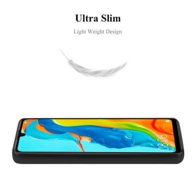 Huawei P30 LITE Suojakuori Kotelo (Musta)