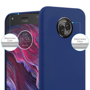 Suojakuori Motorola MOTO X4 Kotelo (Sininen)