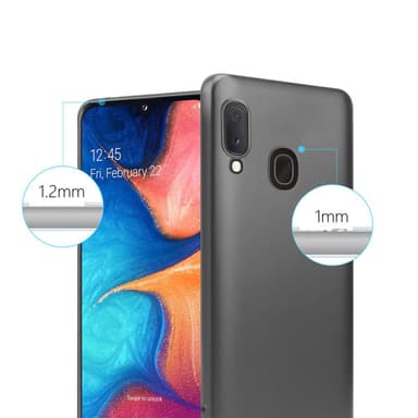 Samsung Galaxy A10e / A20e Suojakuori Kotelo (harmaa)