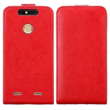 ZTE Blade V8 MINI Suojakuori Lompakkokotelo (Punainen)