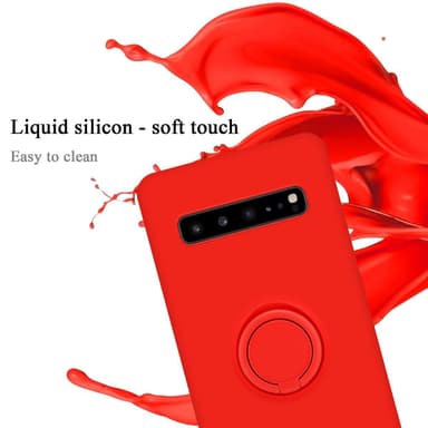 Samsung Galaxy S10 5G Suojakuori Kotelo (Punainen)