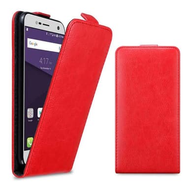 ZTE Blade V8 MINI Suojakuori Lompakkokotelo (Punainen)