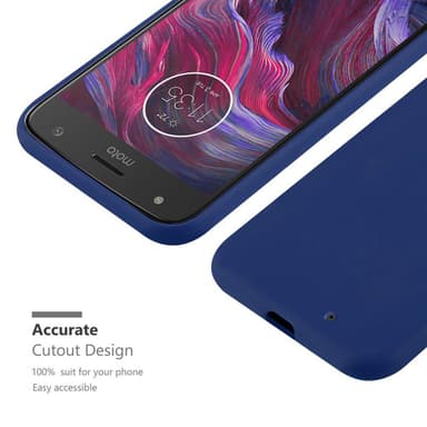 Suojakuori Motorola MOTO X4 Kotelo (Sininen)