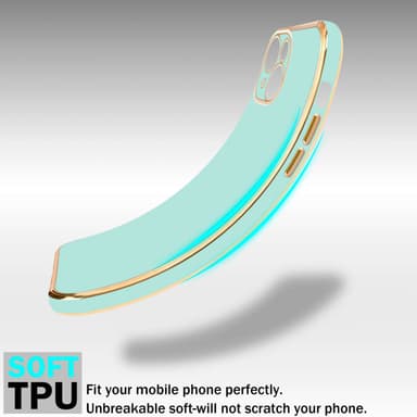 iPhone 15 PLUS Suojakuori Case Cover (Green)