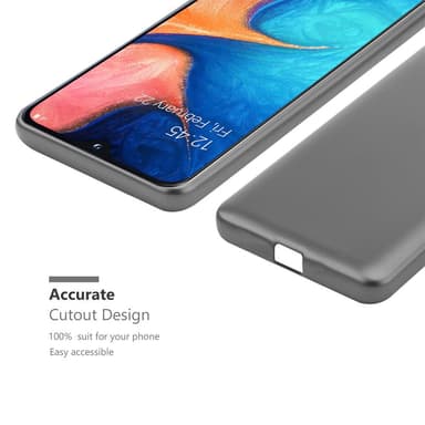 Samsung Galaxy A10e / A20e Suojakuori Kotelo (harmaa)
