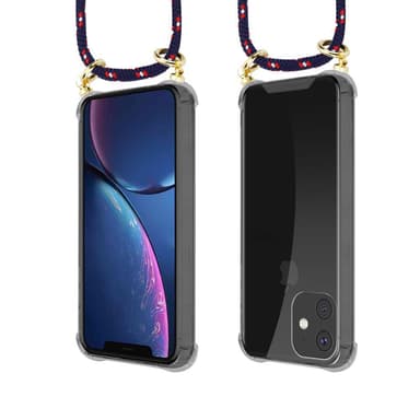 iPhone 11 PRO Suojakuori Kotelo Ketju (Sininen)