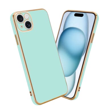 iPhone 15 PLUS Suojakuori Case Cover (Green)