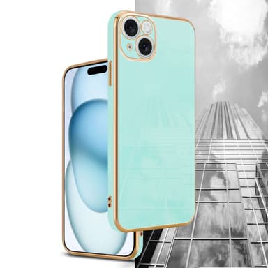iPhone 15 PLUS Suojakuori Case Cover (Green)