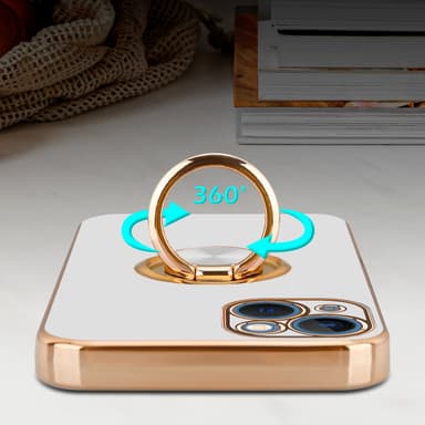 iPhone 13 Suojakuori Kotelo (Valkoinen)