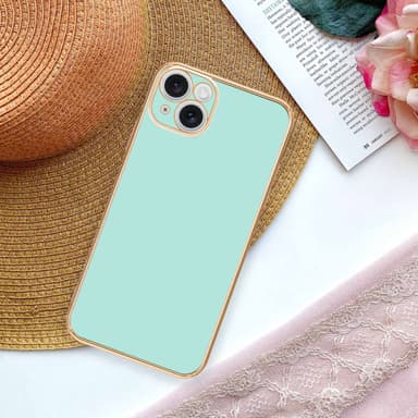 iPhone 15 PLUS Suojakuori Case Cover (Green)